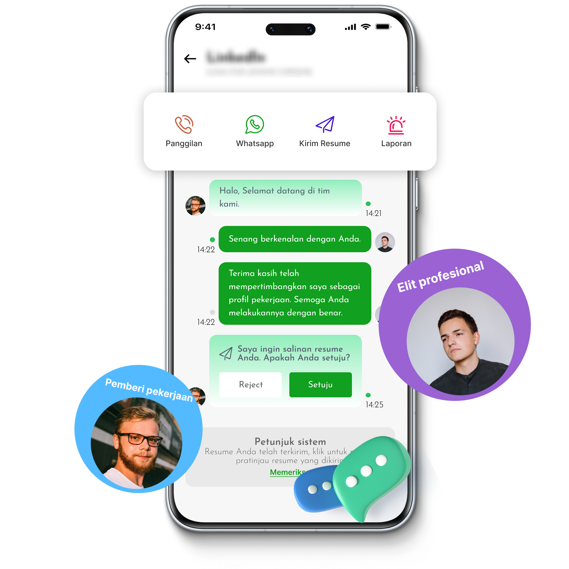 Dual-end Information Sync Interface